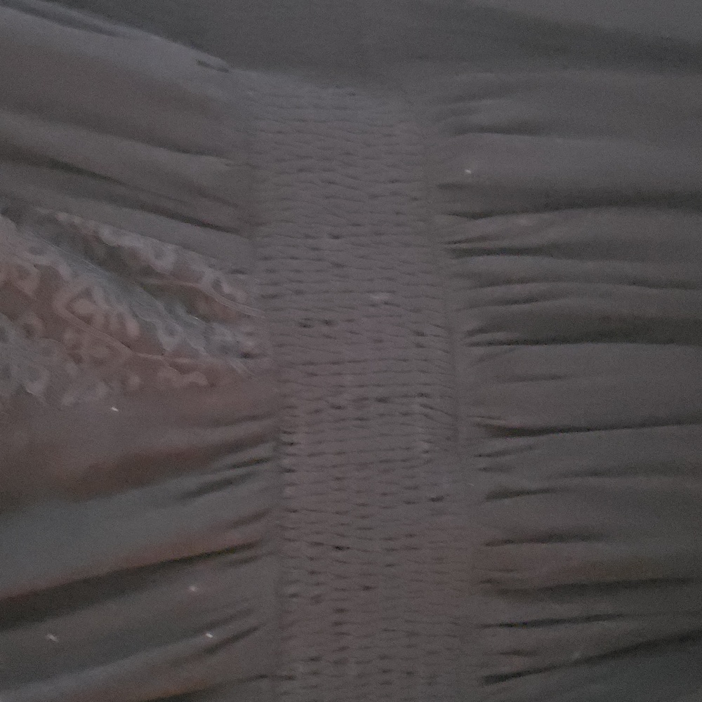 Torrid Maxi Gauze Lace Inset Hi-Low Dress – Deep Black | Size 4 - Picture 6 of 14